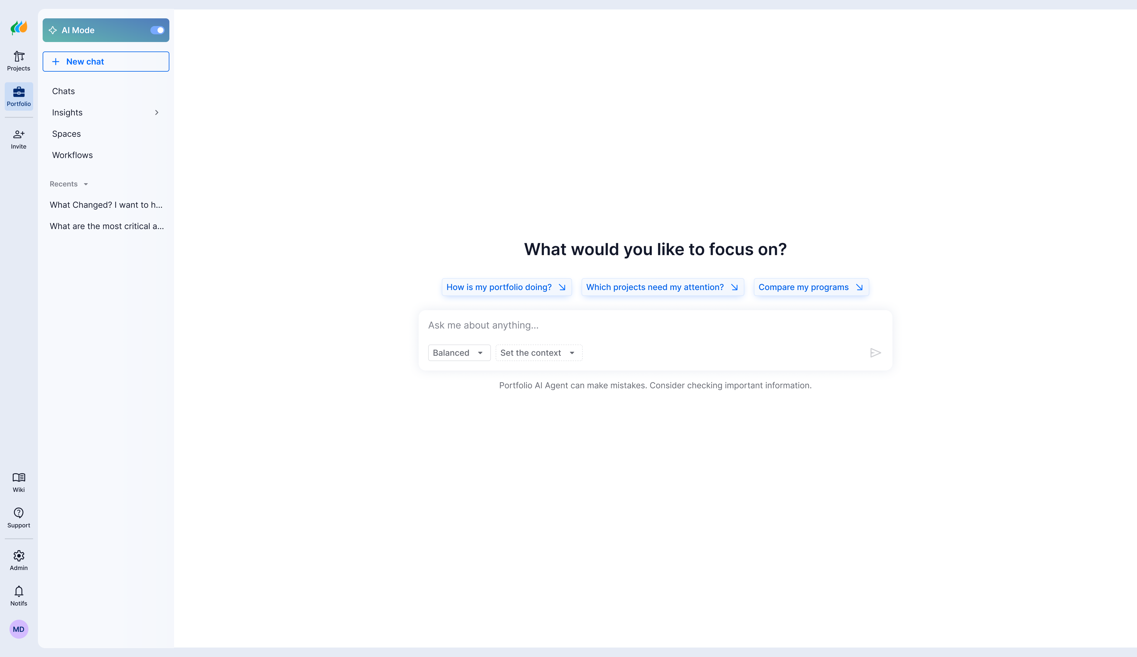 AI presented as an additional project feature